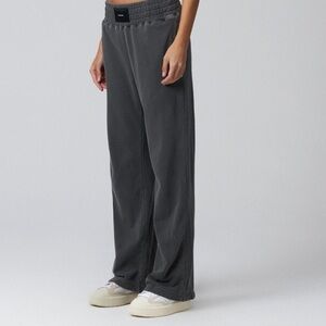 Talentless Charcoal Wide Leg Lounge Pants